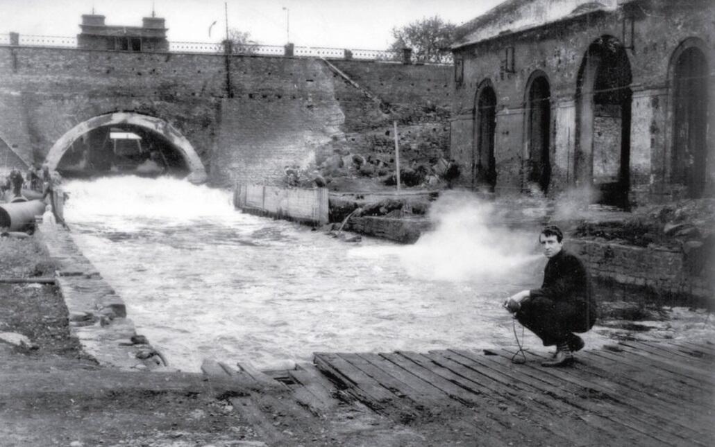 Свердловск. У плотины. 1960-1962 г.г. Фото: PastVu