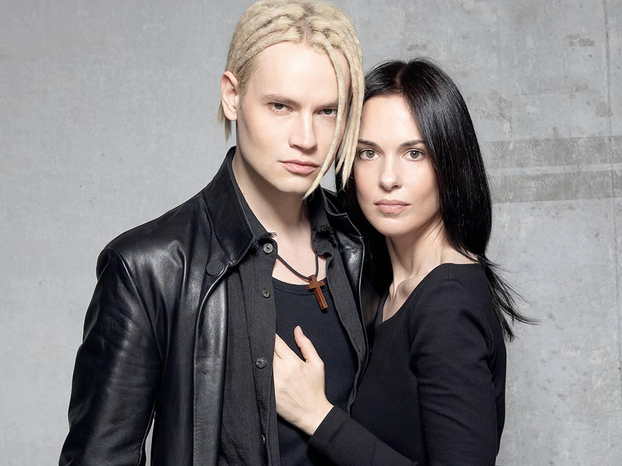 Певец Shaman со своей женой Еленой Мартыновой. Фото: Елена Мартынова