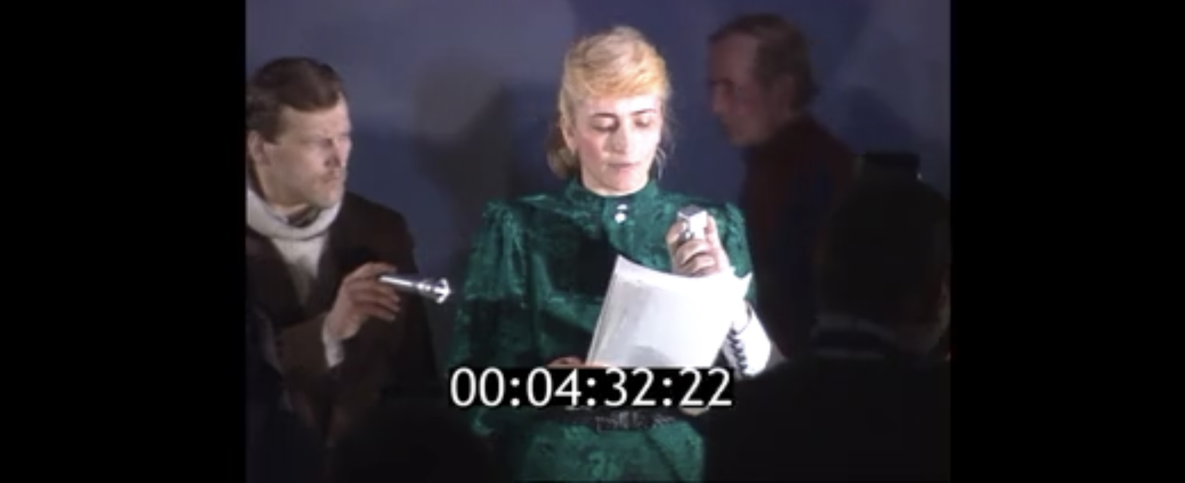 Вадим Панкратов (слева) на съезде в Вороново. Скриншот: net-film.ru