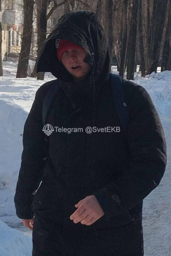 Фото нападавшего / телеграм-канал «Свет Екатеринбург»