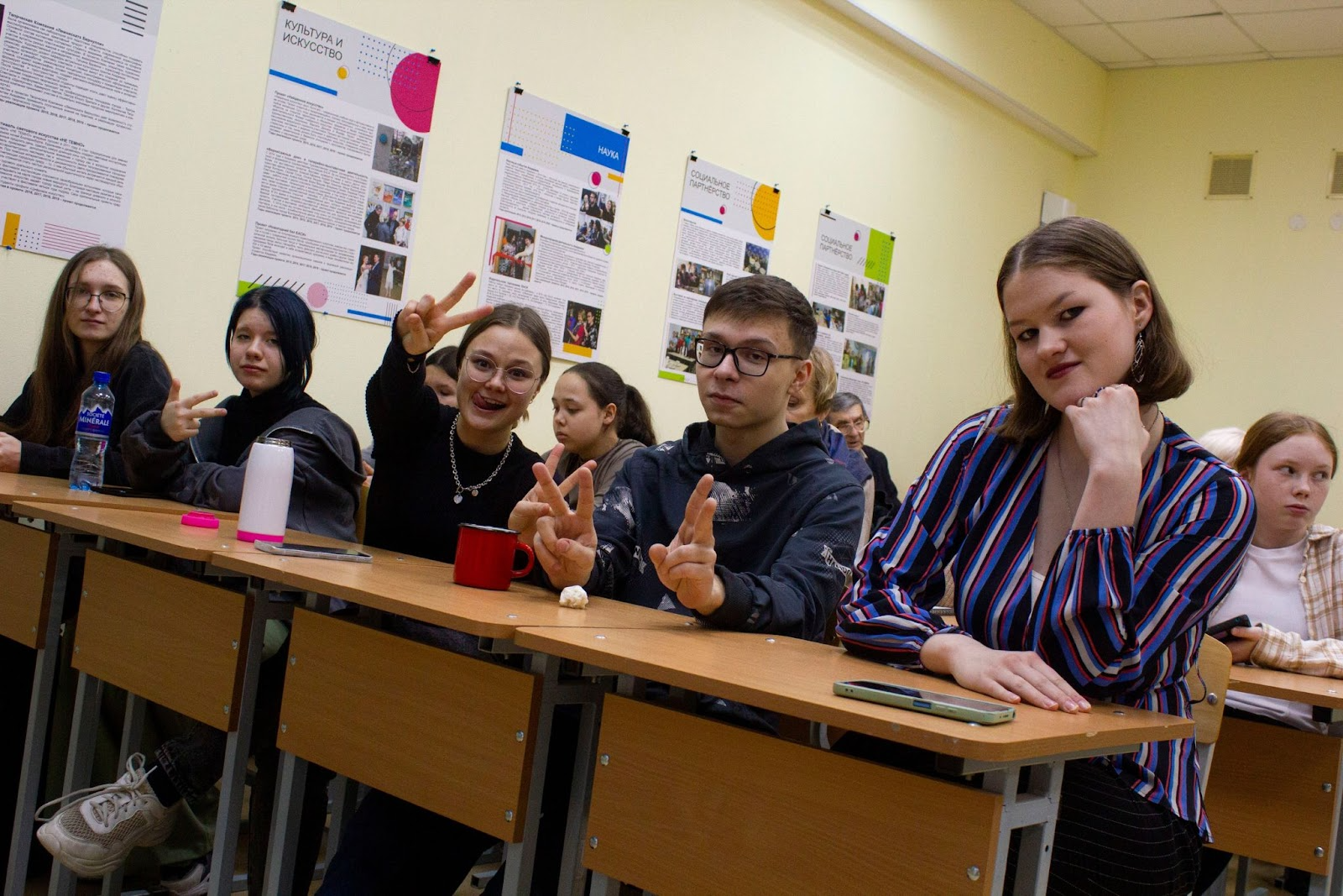 Студенты ЕАСИ на встрече Клуба друзей Уралмаша. Фото: Татьяна Устьянцева