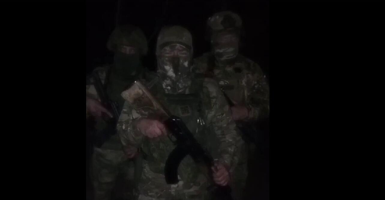 Участники СВО записывают видео в поддержку протестующих против Сысертского полигона. Скриншот из видео во «ВКонтакте»