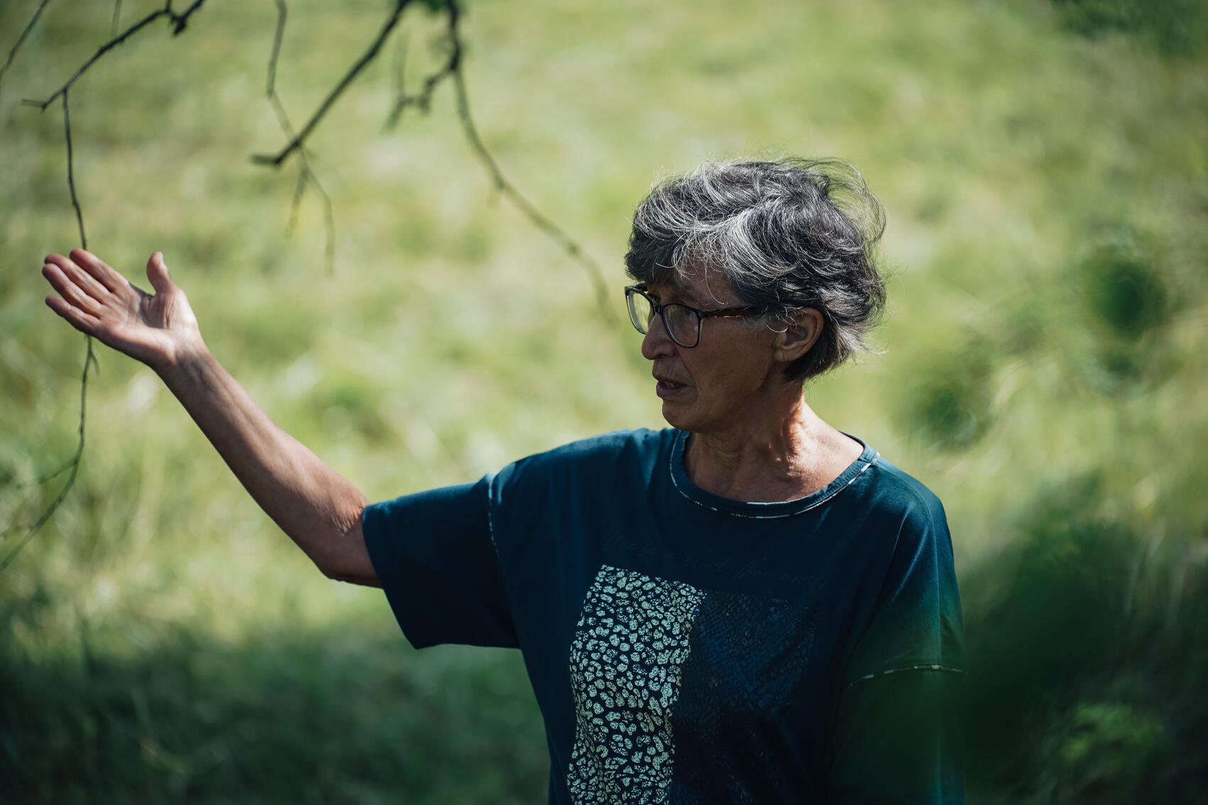 Местная жительница, геолог Гульнур Сабитова