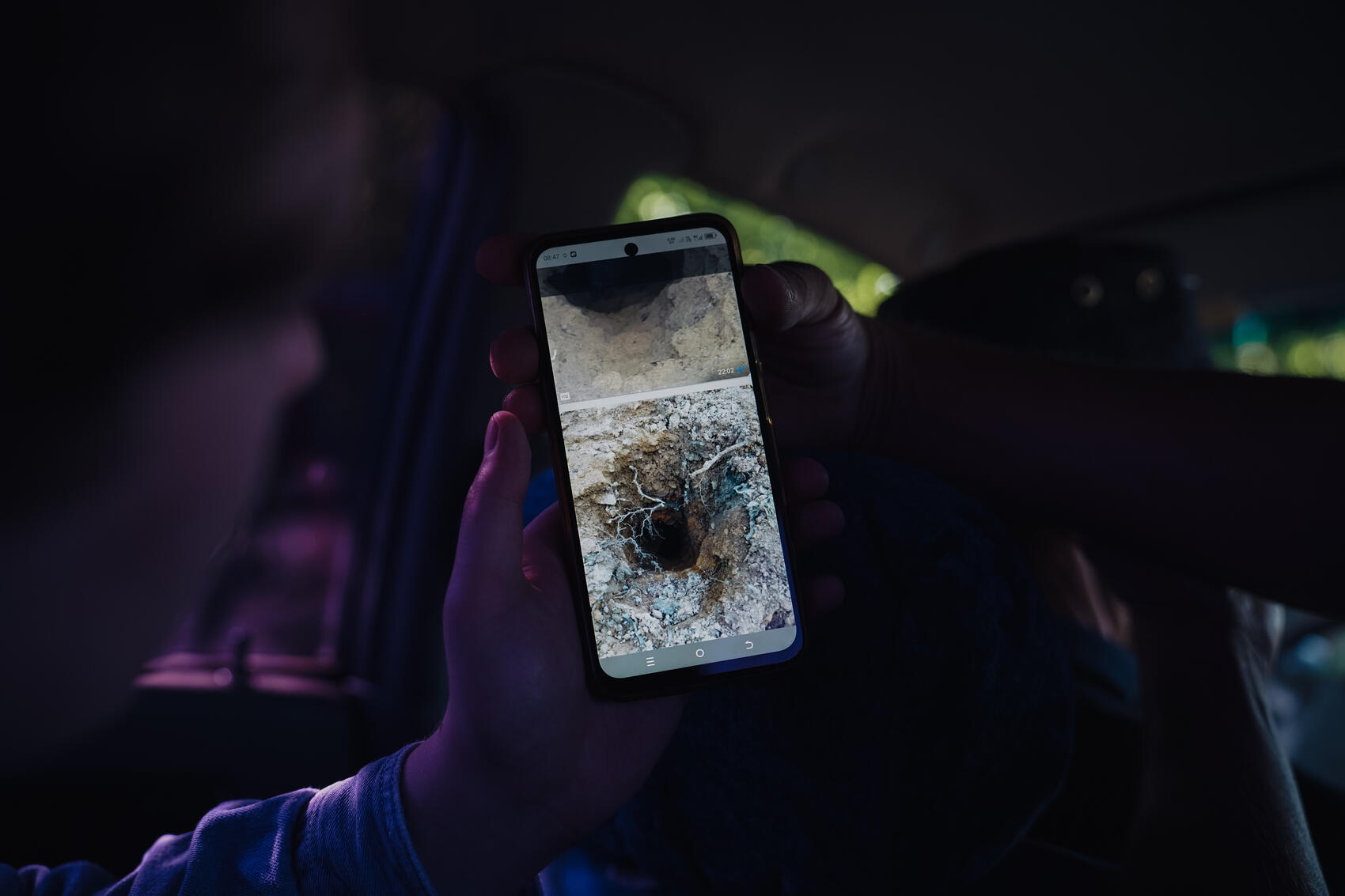 Скважина, которая осталась после геологоразведки