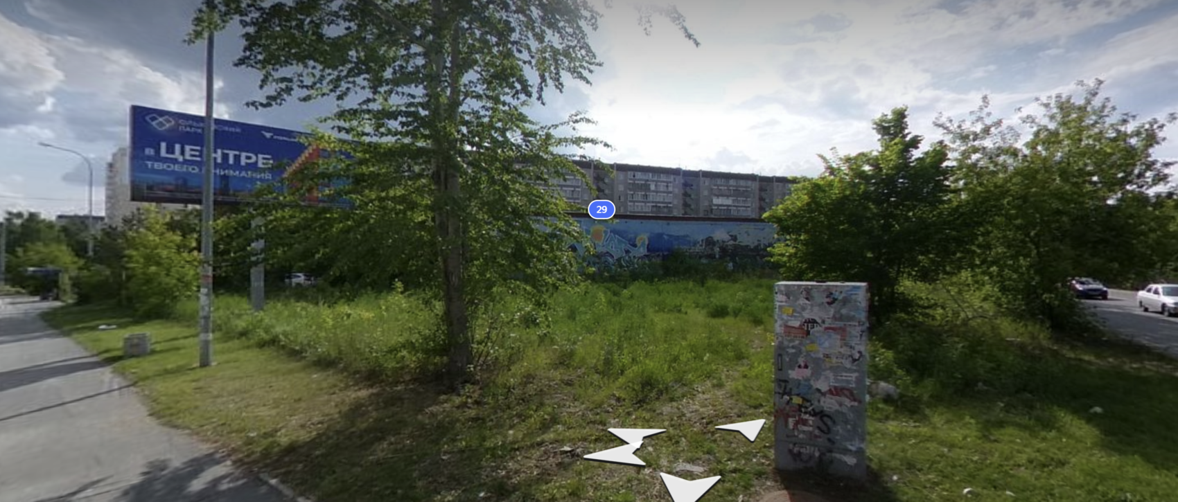 Летом 2023 года участок выглядит так. Скриншот «Яндекс. Карты» 