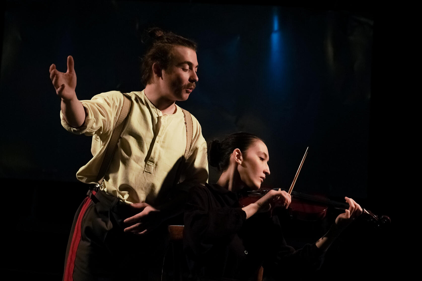 Роль дочери Фудзи играет актриса ЦСД София Лем. Фото: Елена Елизарова / It’s My City