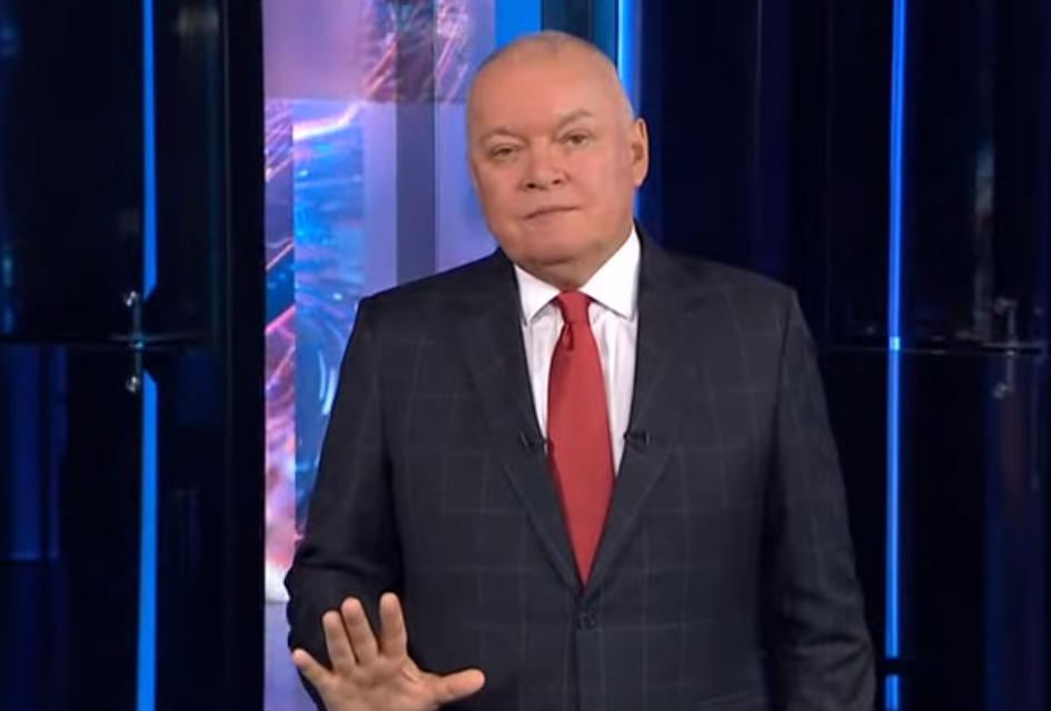 Стоп-кадр из передачи Дмитрия Киселева «Вести недели»