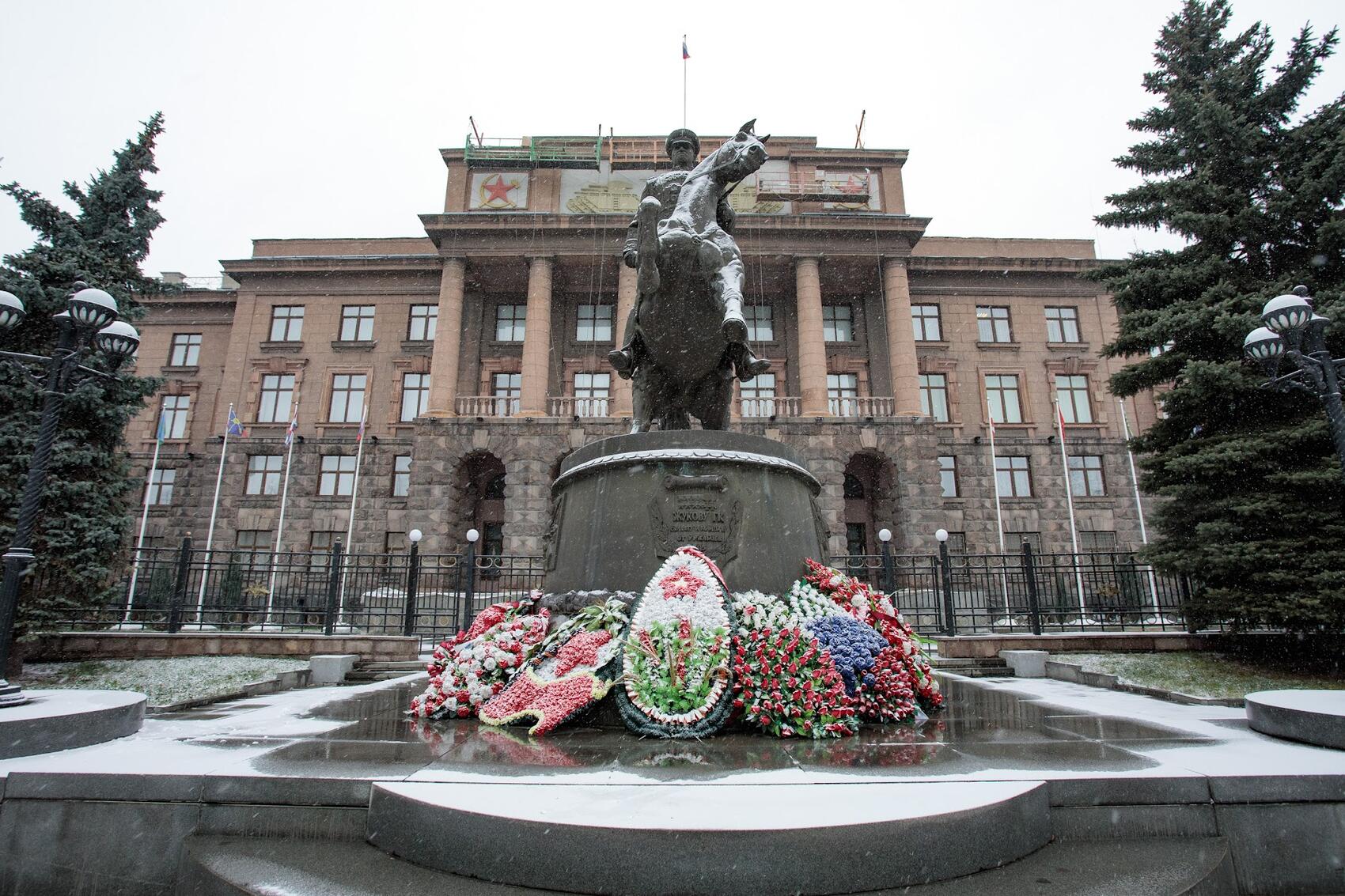Памятник Г. К. Жукову 1995 года скульптора К. Грюнберга. Фото: Марина Молдавская / It's My City