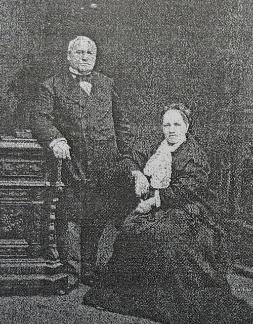 Альфонс Поклевских-Козелл с женой. Фото: архив И. Терехова / semantic.uraic.ru