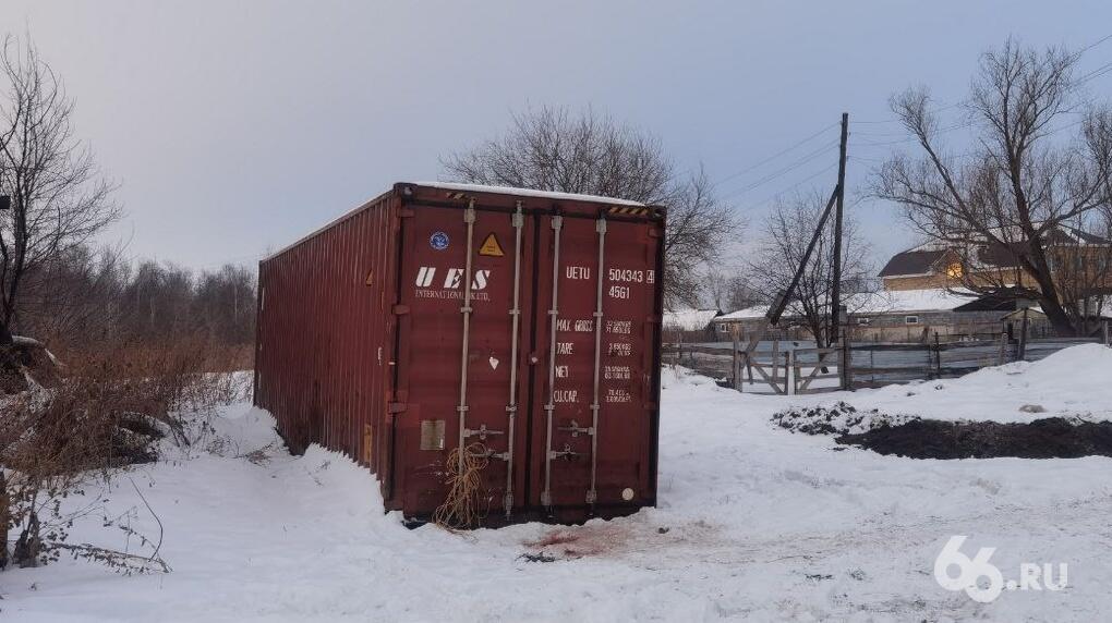 В подобных контейнерах располагалась лаборатория. Фото: 66.Ru