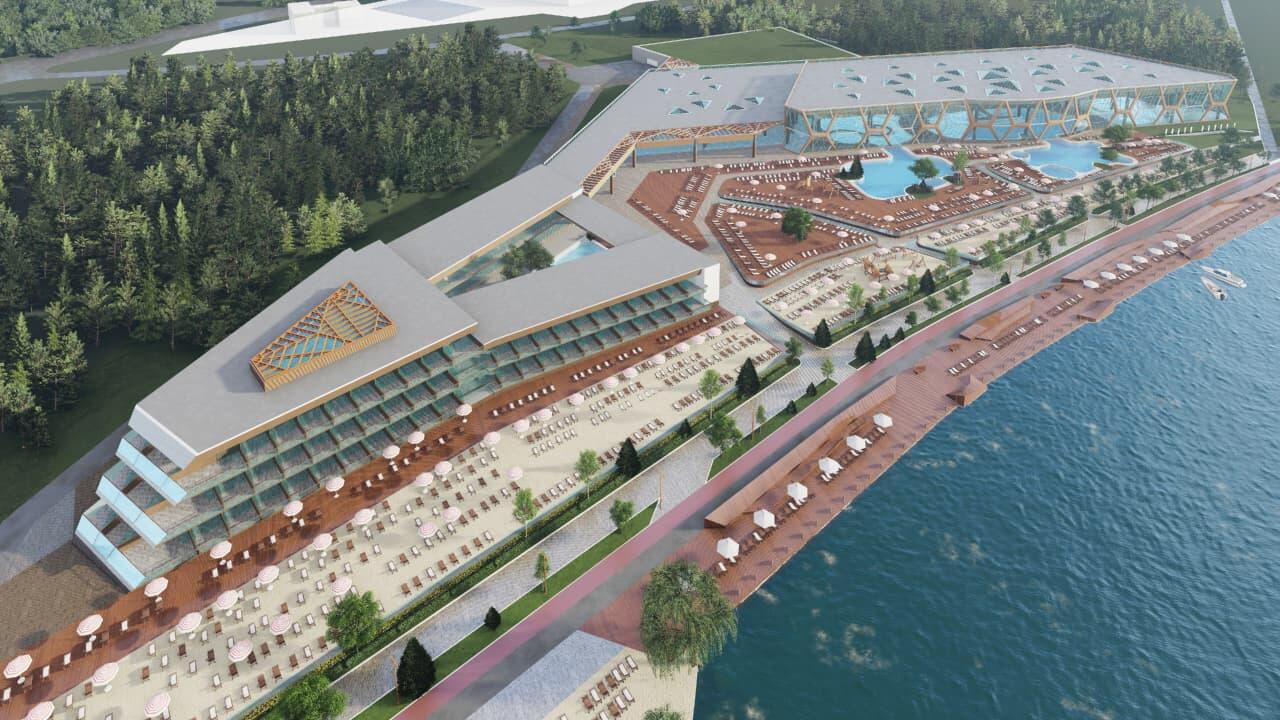 Эскизный проект «Баден-Бадена» на Шарташе, предоставлено компанией